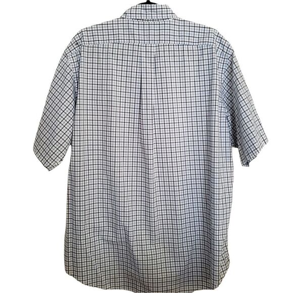 American Living Casual Short Sleeve Button Front Shirt - Picture 2 of 6